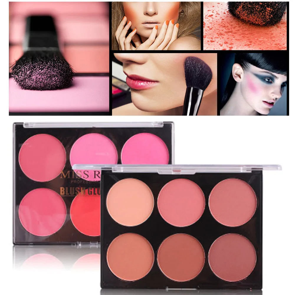 MISS ROSE Blush Grooming Powder Multicolor 6 Colors Smooth Makeup Contour Face Foundation Powder Cream Concealer Palette 19L0626
MISS ROSE Blush Grooming Powder Multicolor 6 Colors Smooth Makeup Contour Face Foundation Powder Cream Concealer Palette 19L0626