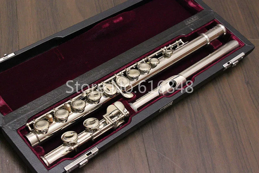 New High Quality MURAMATSU M-85 C Tune Flute 16 Key Holes Closed Flute Silver Plated Surface Brand Musical Instrument With Case
New High Quality MURAMATSU M-85 C Tune Flute 16 Key Holes Closed Flute Silver Plated Surface Brand Musical Instrument With Case