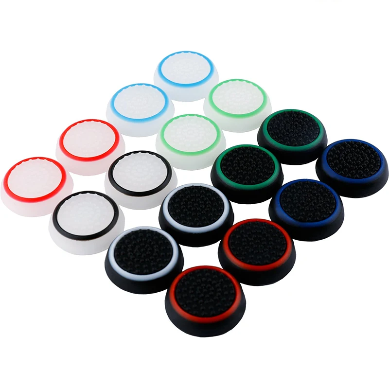 16 PCS/Lot Controller Silicone Analog Thumb Grip Thumb Stick Cover for PlayStation 2/3/4 XBox 360/One/S Joystick Protective Cap
16 PCS/Lot Controller Silicone Analog Thumb Grip Thumb Stick Cover for PlayStation 2/3/4 XBox 360/One/S Joystick Protective Cap