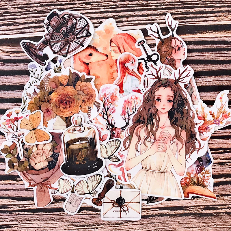25 pcs Forest vintage personalized scrapbook Stickers scrapbooking material personalized sticker happy planner decoration craft
25 pcs Forest vintage personalized scrapbook Stickers scrapbooking material personalized sticker happy planner decoration craft