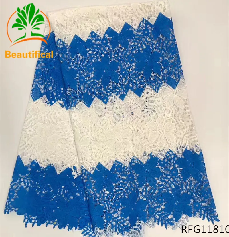 Beautifical african cord lace 2017 blue lace fabric high quality guipure lace nigerian lace fabrics for wedding dresses RFG118
Beautifical african cord lace 2017 blue lace fabric high quality guipure lace nigerian lace fabrics for wedding dresses RFG118