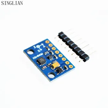 10pcs/lot MMA8452Q MMA7361 14bit Three Axis Digital Acceleration Tilt Sensor Module IIC Communication For Arduino
10pcs/lot MMA8452Q MMA7361 14bit Three Axis Digital Acceleration Tilt Sensor Module IIC Communication For Arduino