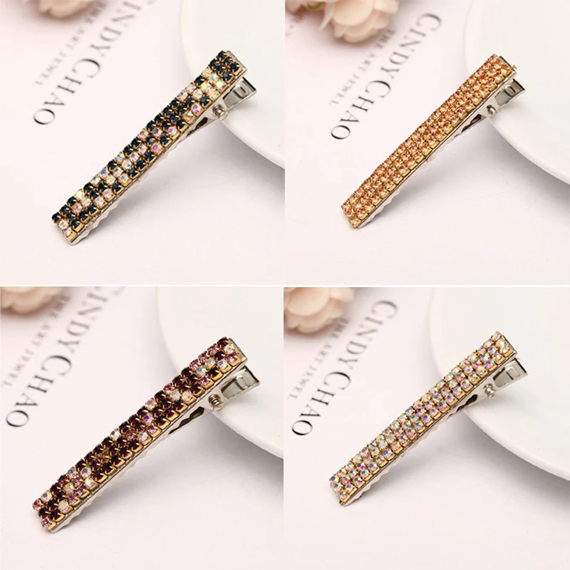 4Pcs Women's Trendy Green Stone Alligator Hair Clip Hairpin Full Crystal Rhinestone Hair Barrettes Black For Girls Hair Jewelry
4Pcs Women's Trendy Green Stone Alligator Hair Clip Hairpin Full Crystal Rhinestone Hair Barrettes Black For Girls Hair Jewelry