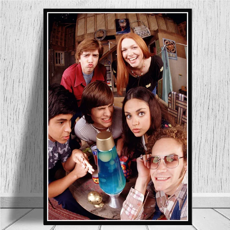 Hot That 70s Show Classic TV Series Friend Movie Poster And Prints Art Canvas Painting Wall Pictures For Living Room Home Decor
Hot That 70s Show Classic TV Series Friend Movie Poster And Prints Art Canvas Painting Wall Pictures For Living Room Home Decor