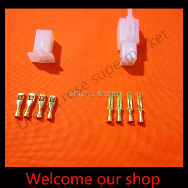 20sets 2.8-4Way/pin Nylon Electrical Connector Kits for Motorcycle Car ect. Free shipping
20sets 2.8-4Way/pin Nylon Electrical Connector Kits for Motorcycle Car ect. Free shipping