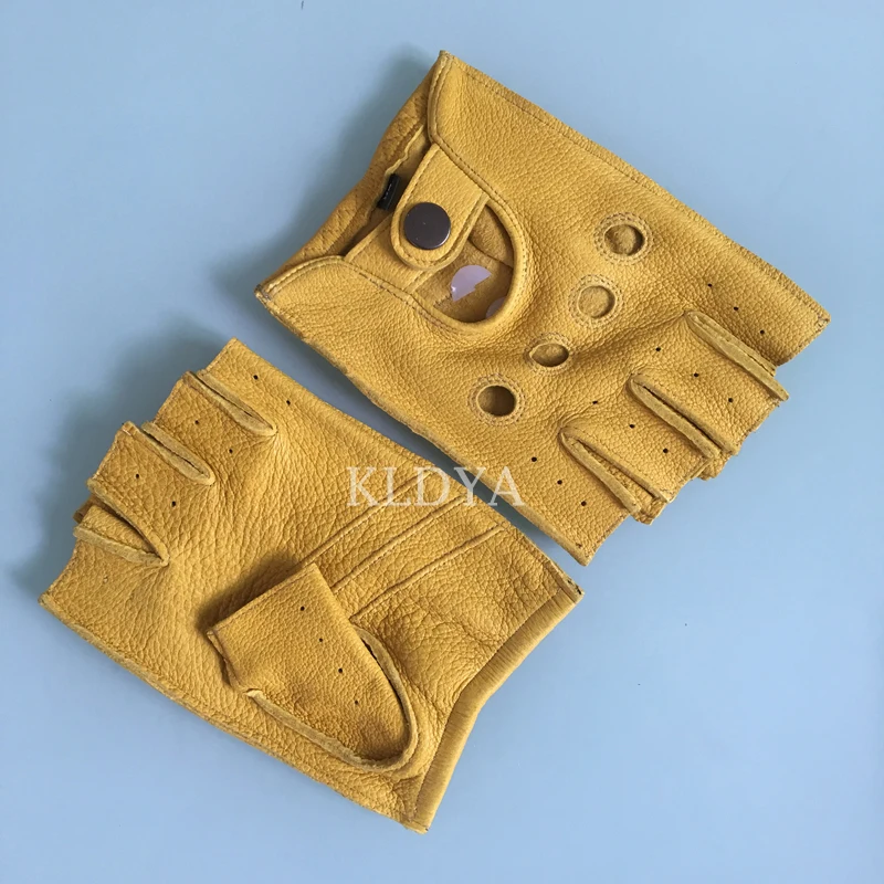 Spring Men Genuine Leather Gloves Driving Unlined 100% Goatskin Mitten Summer Male Half Fingerless Gloves Fitness Gloves A1
Spring Men Genuine Leather Gloves Driving Unlined 100% Goatskin Mitten Summer Male Half Fingerless Gloves Fitness Gloves A1