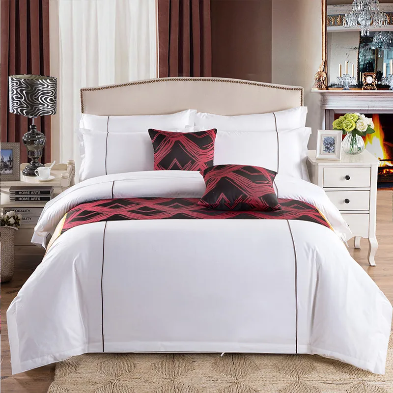 Whie Color Hotel Bedding sets 4PCS 100%Cotton Tribute sik King Queen size Bedclothes Bedsheet set Duvet Quilt cover 36
Whie Color Hotel Bedding sets 4PCS 100%Cotton Tribute sik King Queen size Bedclothes Bedsheet set Duvet Quilt cover 36
