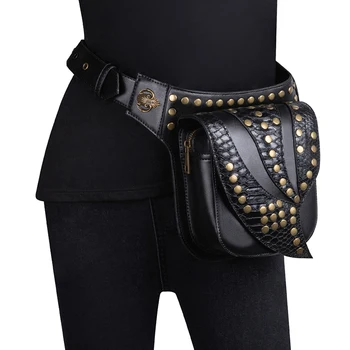 2019 Personality Waist Handbag Leisure Outdoor Sports Retro Men Steampunk Shoulder Bag Mobile Phone Messenger Motorcycle Bag
2019 Personality Waist Handbag Leisure Outdoor Sports Retro Men Steampunk Shoulder Bag Mobile Phone Messenger Motorcycle Bag