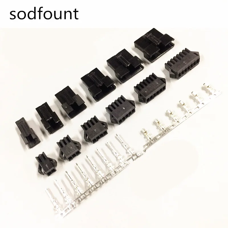 50sets/lot connectorsSM2/3/4/5/6/7/8/9/10/11/12 Pin Pitch 2.54MM Female and Male Housing + terminals SM-2P SM-2R JST SM2.54
50sets/lot connectorsSM2/3/4/5/6/7/8/9/10/11/12 Pin Pitch 2.54MM Female and Male Housing + terminals SM-2P SM-2R JST SM2.54
