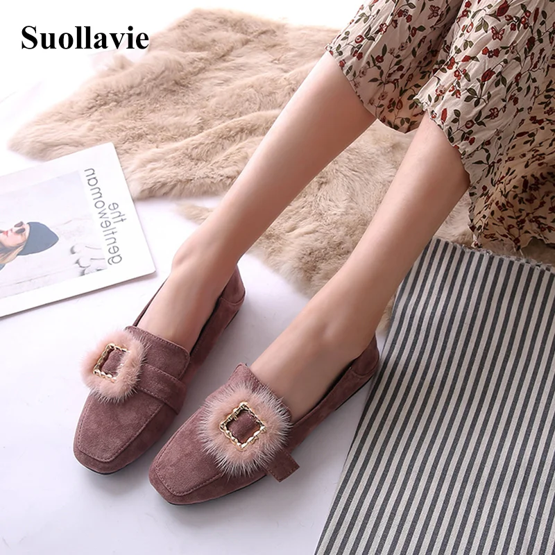2019 New Casual Shallow Women Flats Shoes Kid Suede Square Toe Spring Winter Autumn Girls Ladies Fashion Sexy Shoes Size 35-43
2019 New Casual Shallow Women Flats Shoes Kid Suede Square Toe Spring Winter Autumn Girls Ladies Fashion Sexy Shoes Size 35-43