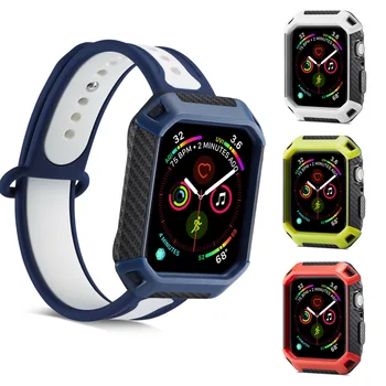 TPU+PC Case for Apple Watch Series 4 Shockproof Full Protection Cover Frame for iWatch 40mm 44mm
TPU+PC Case for Apple Watch Series 4 Shockproof Full Protection Cover Frame for iWatch 40mm 44mm