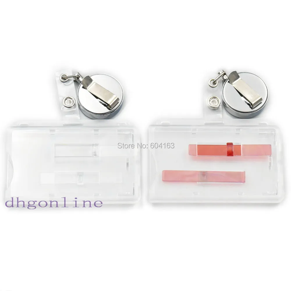 2 Pcs Metal YOYO Reel + 2 Pcs ID Card Badge ejector slider Holder Out Tab Reel Retractable Horizontal
2 Pcs Metal YOYO Reel + 2 Pcs ID Card Badge ejector slider Holder Out Tab Reel Retractable Horizontal