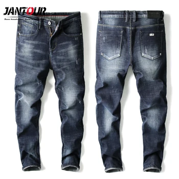 Jantour New 2020 Men Jeans Pants cotton Blue Mens Skinny Jeans Man Slim Fit Stretch Trousers Men's Denim Pant Casual Jean Male
Jantour New 2020 Men Jeans Pants cotton Blue Mens Skinny Jeans Man Slim Fit Stretch Trousers Men's Denim Pant Casual Jean Male