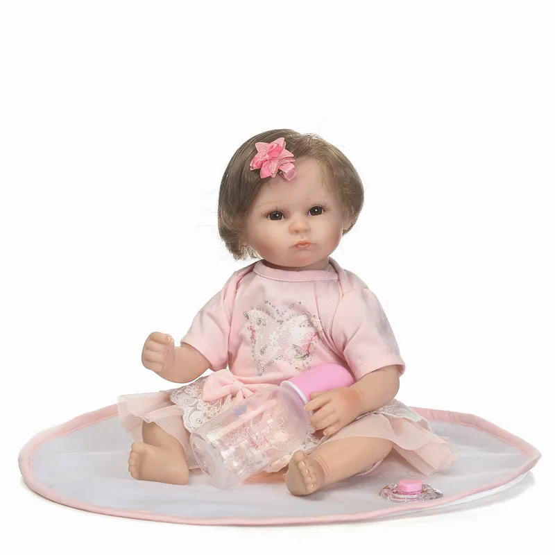 NPK Reborn dolls 18"40cm silicone dolls reborn babies fake babies alive soft BJD doll rooted hair bebes reborn bonecas
NPK Reborn dolls 18"40cm silicone dolls reborn babies fake babies alive soft BJD doll rooted hair bebes reborn bonecas