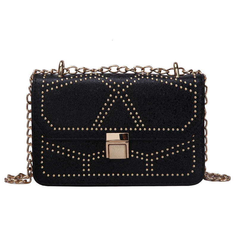 2019 New Luxury Brand women Shoulder Bag High Quality Rivet Line PU Chain Messenger Bag Simple 4 Color Choice Street Bags
2019 New Luxury Brand women Shoulder Bag High Quality Rivet Line PU Chain Messenger Bag Simple 4 Color Choice Street Bags