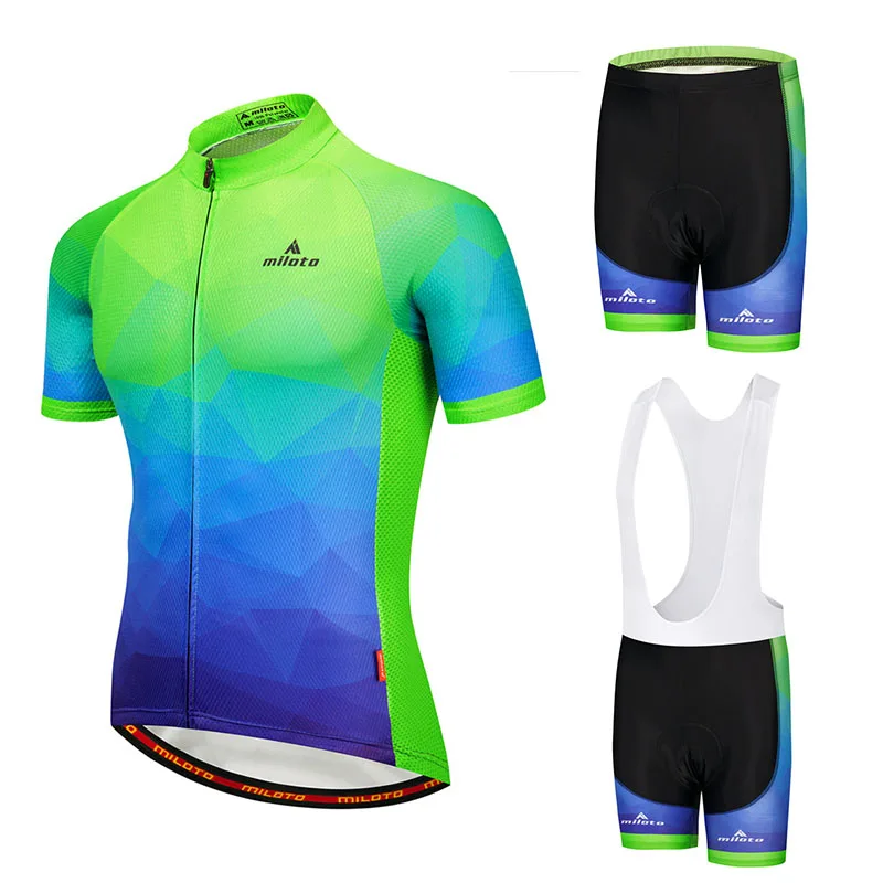 2018 New MEN Cycling Jersey Set Bib Short Sleeve mtb Bike Bicycle Sportswear Ropa Ciclismo Bike Team Breathable Cycling Clothing
2018 New MEN Cycling Jersey Set Bib Short Sleeve mtb Bike Bicycle Sportswear Ropa Ciclismo Bike Team Breathable Cycling Clothing