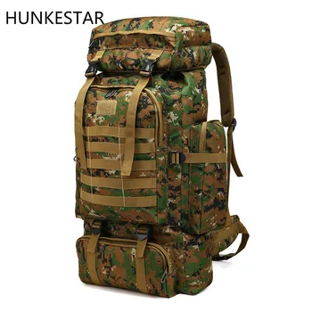 80L brand camping Mountaineering Backpack outdoor hiking Military Molle Tactical Backpacks Army Bag for travel Rucksack
80L brand camping Mountaineering Backpack outdoor hiking Military Molle Tactical Backpacks Army Bag for travel Rucksack