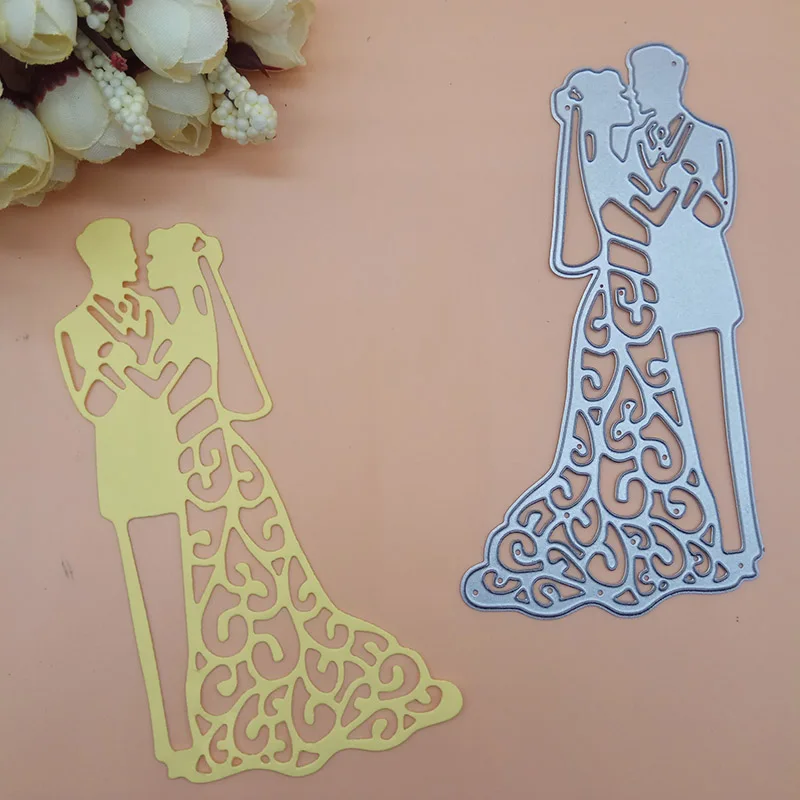 Bride bridegroom Dance Wedding Cutting Dies Scrapbooking Dies Metal Embossing Stamps and die for Card Making DIY
Bride bridegroom Dance Wedding Cutting Dies Scrapbooking Dies Metal Embossing Stamps and die for Card Making DIY