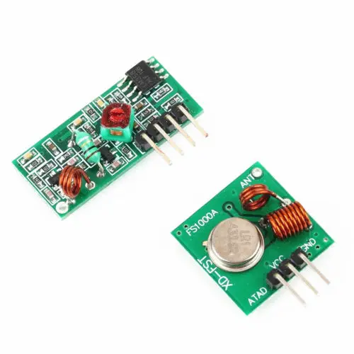 433Mhz RF Wireless Module Transmitter Receiver Link Kit 5V DC For Arduino Raspberry Pi /ARM/MCU WL
433Mhz RF Wireless Module Transmitter Receiver Link Kit 5V DC For Arduino Raspberry Pi /ARM/MCU WL