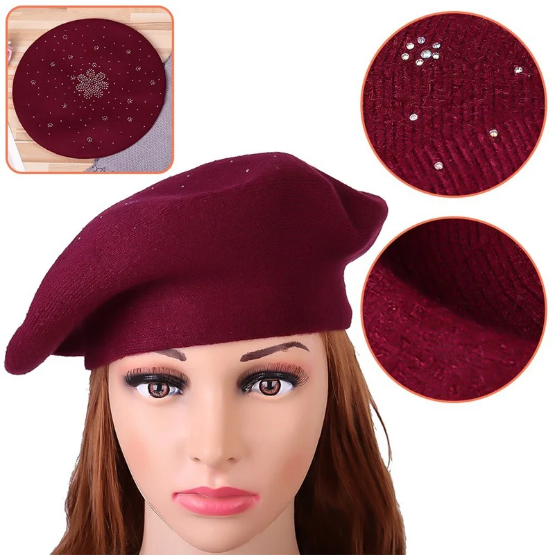 Winter Hat Berets Wool Cashmere Womens Warm Brand Casual High Quality Women's Vogue Knitted Hats For Girls Cap
Winter Hat Berets Wool Cashmere Womens Warm Brand Casual High Quality Women's Vogue Knitted Hats For Girls Cap