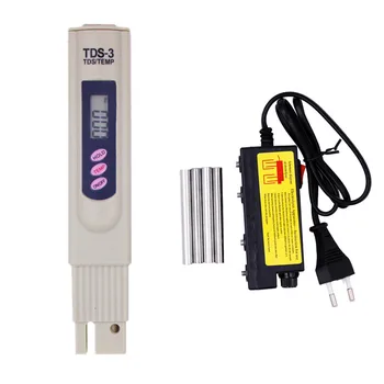 top quality 10pcs/lot water electrolyzer Pure test +TDS temperature pen type meter tester water quality test for school pool 10%
top quality 10pcs/lot water electrolyzer Pure test +TDS temperature pen type meter tester water quality test for school pool 10%