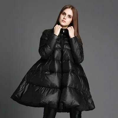2018 Punk New Down Jacket Female Winter Fashion Collar Collar Cloak Women's A White Duck Down Jacket Warm Jacket
2018 Punk New Down Jacket Female Winter Fashion Collar Collar Cloak Women's A White Duck Down Jacket Warm Jacket