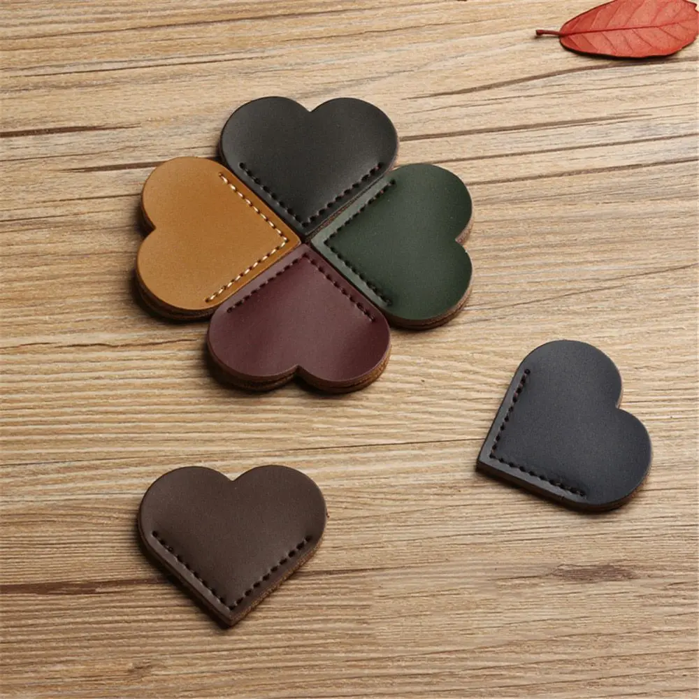 2pcs Leather Bookmark Love Heart Design Vintage Bookmark Paper Clip Kawaii School Stationery Teacher Paper Book Clip Page Holder
2pcs Leather Bookmark Love Heart Design Vintage Bookmark Paper Clip Kawaii School Stationery Teacher Paper Book Clip Page Holder