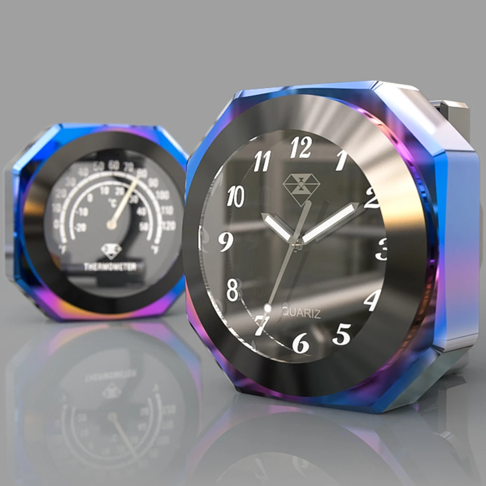 Spirit Beast Motorcycle Handlebar Clock Thermometer Gauge for Piaggio Honda Suzuki Yamaha Harely Benelli Ducati BMW KTM Vespa
Spirit Beast Motorcycle Handlebar Clock Thermometer Gauge for Piaggio Honda Suzuki Yamaha Harely Benelli Ducati BMW KTM Vespa