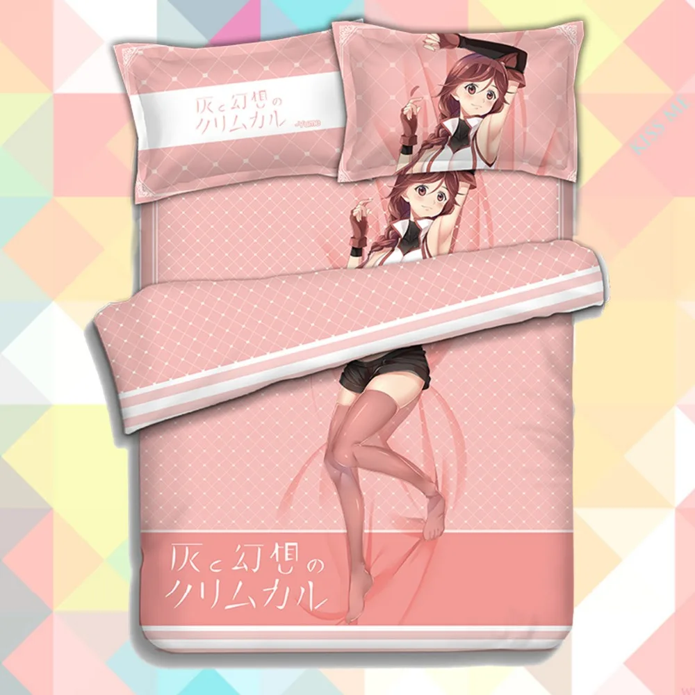 Anime Cartoon Hai to Gensou no Grimgar Quilt Cover Printed Bedding Set With Pillow Cases Bed Sheet Duvet Cover Set 4pc 201600204
Anime Cartoon Hai to Gensou no Grimgar Quilt Cover Printed Bedding Set With Pillow Cases Bed Sheet Duvet Cover Set 4pc 201600204