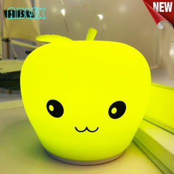 Fruit Night Light For Children Green Apple Luminaire Control White Color Holiday Gadgets Christmas Xmas Nightlights For Child
Fruit Night Light For Children Green Apple Luminaire Control White Color Holiday Gadgets Christmas Xmas Nightlights For Child