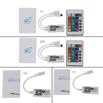 Wifi RGB LED Controller Mini DC 12V With IR 24Key Remote Control For RGB LED Strip Lights
Wifi RGB LED Controller Mini DC 12V With IR 24Key Remote Control For RGB LED Strip Lights