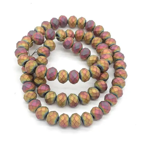 STENYA Dull Polish Crystal Czech Beads Rondelle Faceted Scrub Necklace Bow Knot Jewelry Findings Accessories Frosted Spacers
STENYA Dull Polish Crystal Czech Beads Rondelle Faceted Scrub Necklace Bow Knot Jewelry Findings Accessories Frosted Spacers