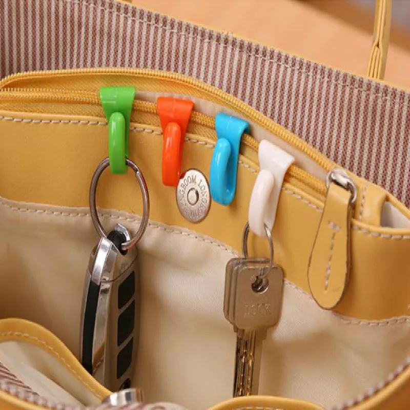 2Pcs Creative Anti Lost Bag Hooks Installed Inside Built-in Bag Inner Hooks Key Holders Key Clips For Easy Carrying
2Pcs Creative Anti Lost Bag Hooks Installed Inside Built-in Bag Inner Hooks Key Holders Key Clips For Easy Carrying
