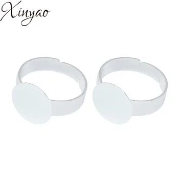 20pcs/lot Silver Color 10/12mm Blank Adjustable Copper Open Ring Base Tray Round Cabochon Cameo Settings Jewelry Making F5263
20pcs/lot Silver Color 10/12mm Blank Adjustable Copper Open Ring Base Tray Round Cabochon Cameo Settings Jewelry Making F5263