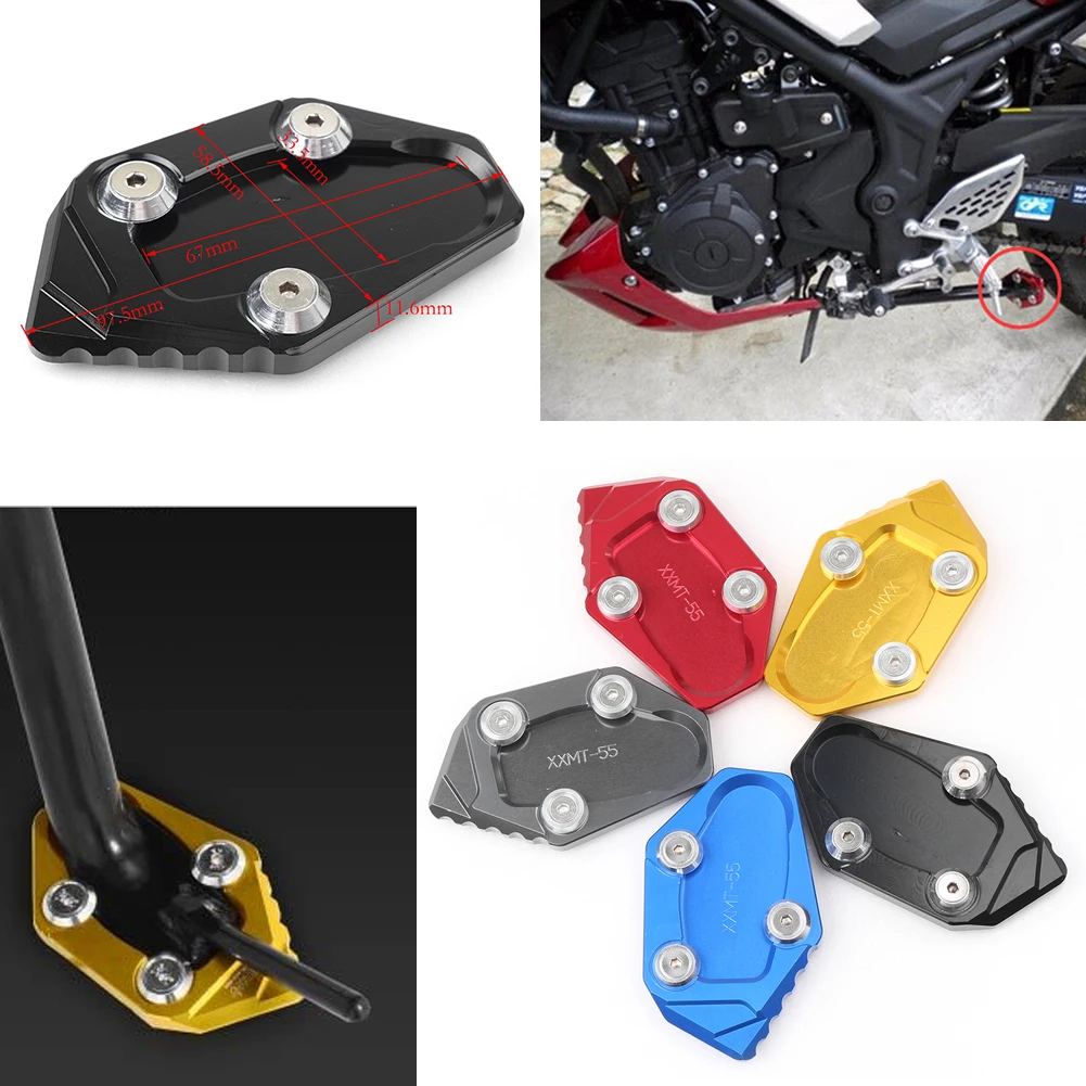 Подножка подножка боковая подставка удлинитель опорная пластина для Yamaha YZF R3 2014-2016 & MT-03 MT03 2015-2016 & YZF-R25 2014-2015
Подножка подножка боковая подставка удлинитель опорная пластина для Yamaha YZF R3 2014-2016 & MT-03 MT03 2015-2016 & YZF-R25 2014-2015