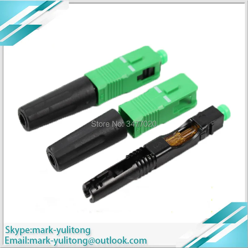 100PCS FTTH Single Mode SC APC Connector Quick Connector Fiber Optic Quick Connector
100PCS FTTH Single Mode SC APC Connector Quick Connector Fiber Optic Quick Connector