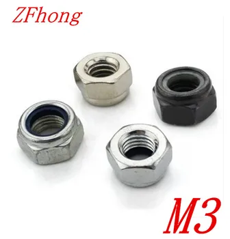 500pcs din985 M3 stainless steel nylon lock nut , steel with black zinc or nickel plated
500pcs din985 M3 stainless steel nylon lock nut , steel with black zinc or nickel plated