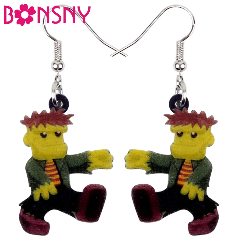 Bonsny Acrylic Halloween Happy Walking Zombie Earrings Drop Dangle Cartoon Anime Jewelry For Women Girls Party Game Decorations
Bonsny Acrylic Halloween Happy Walking Zombie Earrings Drop Dangle Cartoon Anime Jewelry For Women Girls Party Game Decorations