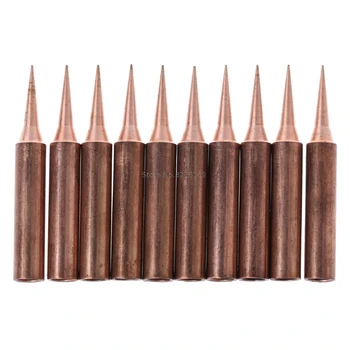 For 10Pcs/Set Copper Solder Screwdriver Iron Tips Soldering Welding Head 900M-T-I Lead Free Promotion
For 10Pcs/Set Copper Solder Screwdriver Iron Tips Soldering Welding Head 900M-T-I Lead Free Promotion