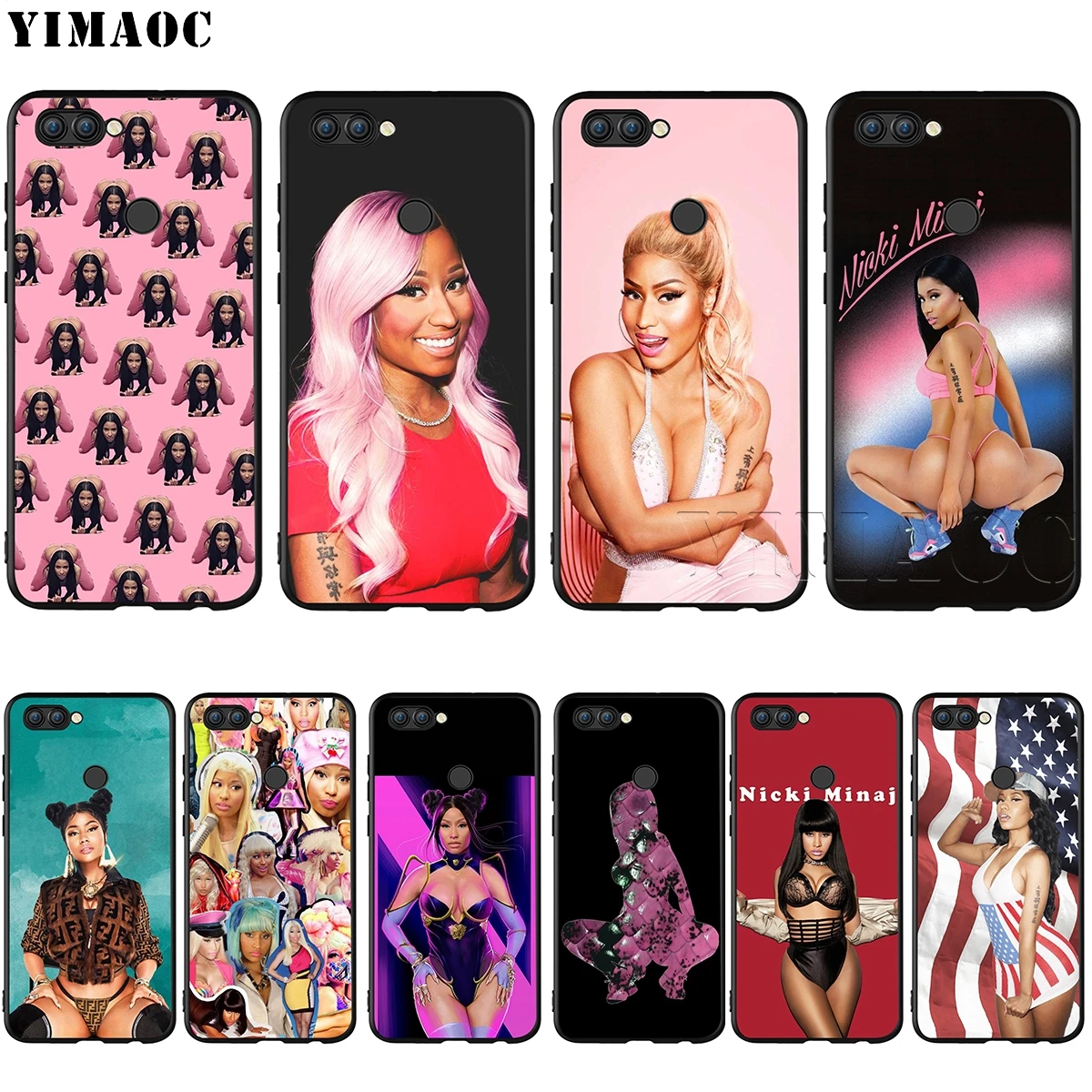 YIMAOC Nicki Minaj Silicone Case for Huawei Mate 10 P8 P9 P10 P20 Lite Pro P Y7 Y9 Smart Mini 2017 2018
YIMAOC Nicki Minaj Silicone Case for Huawei Mate 10 P8 P9 P10 P20 Lite Pro P Y7 Y9 Smart Mini 2017 2018