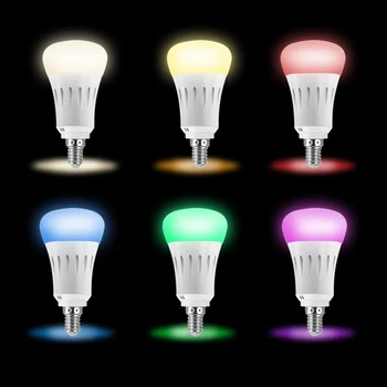 9W RGB Smart WIFI LED Bulb Light Bulb Multicolor Dimmable Light Phone Remote Control Compatible with Alexa Google Voice Control
9W RGB Smart WIFI LED Bulb Light Bulb Multicolor Dimmable Light Phone Remote Control Compatible with Alexa Google Voice Control