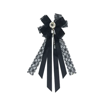 Free shipping Black floating led knot female Korean lace bow tie flower brooch shirt collar flower ins girl collar needle brooch
Free shipping Black floating led knot female Korean lace bow tie flower brooch shirt collar flower ins girl collar needle brooch