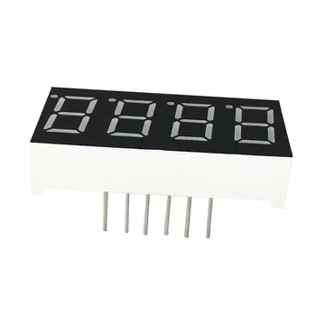 MCIGICM 10pcs Common Anode 4 Bit digital Tube 0.36" 0.36in. Red LED Display 7 segmentos LED Digital tube
MCIGICM 10pcs Common Anode 4 Bit digital Tube 0.36" 0.36in. Red LED Display 7 segmentos LED Digital tube