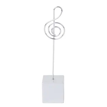 5 PCS of Silver Cube resin Base Card/Picture/Memo/Photo Clips Holder Wire Clip---Music Notation Shape
5 PCS of Silver Cube resin Base Card/Picture/Memo/Photo Clips Holder Wire Clip---Music Notation Shape