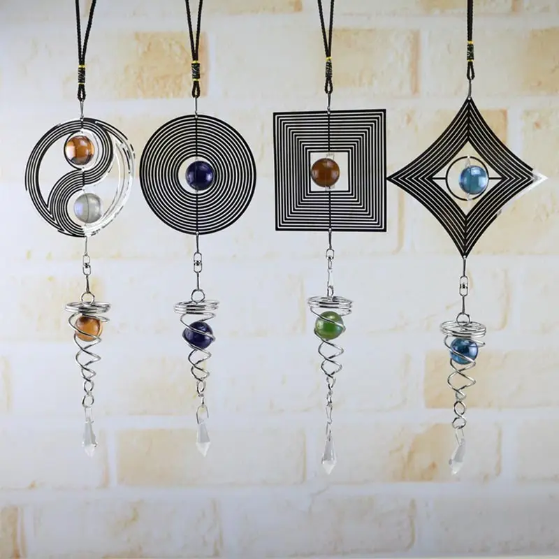 Scandinavian Style Dream Catcher Rotating Wind Chime Creative Personality Metal Hanging Ornaments Wind Chime Bedroom Decorations
Scandinavian Style Dream Catcher Rotating Wind Chime Creative Personality Metal Hanging Ornaments Wind Chime Bedroom Decorations