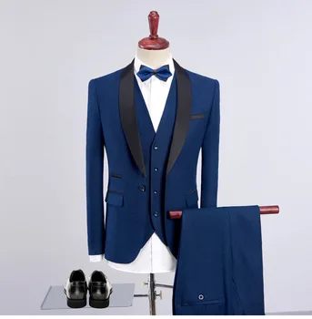 Men's Green Collar Business Leisure Triple Suit Business Suit Banquet Groom Dress Thicker
Men's Green Collar Business Leisure Triple Suit Business Suit Banquet Groom Dress Thicker