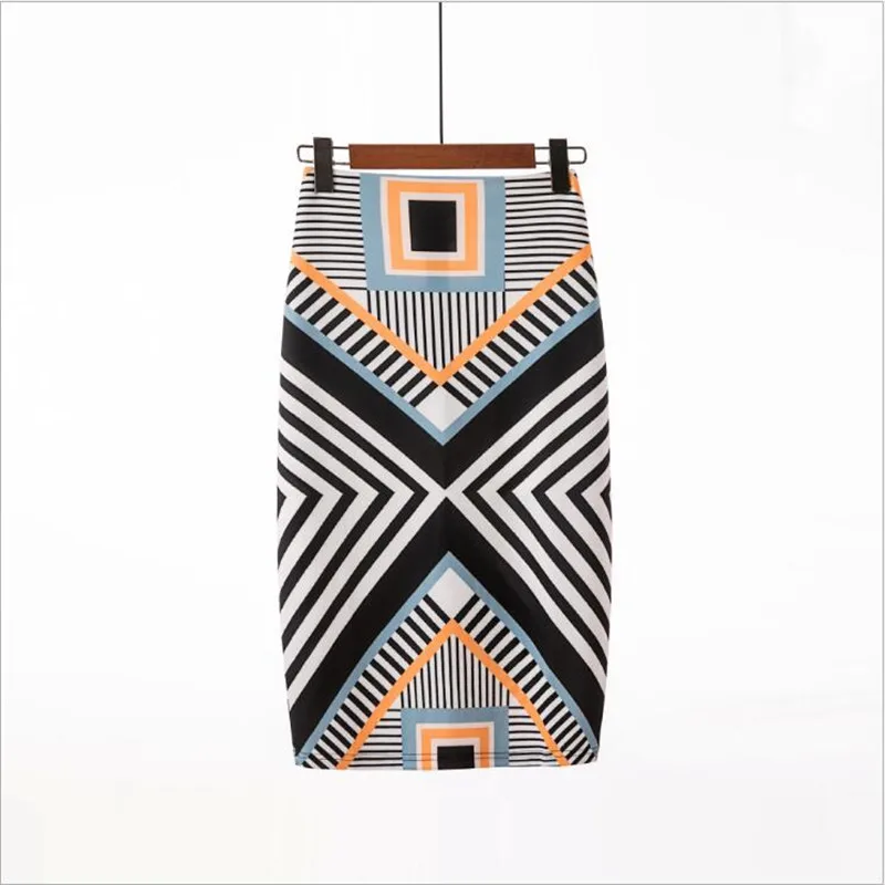 Irregular Stripe Printi Pencil High Waist Skirts Vintage Elegant Print Knee-Length Flower Skirt For Women Summer Skirts YHQ-9
Irregular Stripe Printi Pencil High Waist Skirts Vintage Elegant Print Knee-Length Flower Skirt For Women Summer Skirts YHQ-9