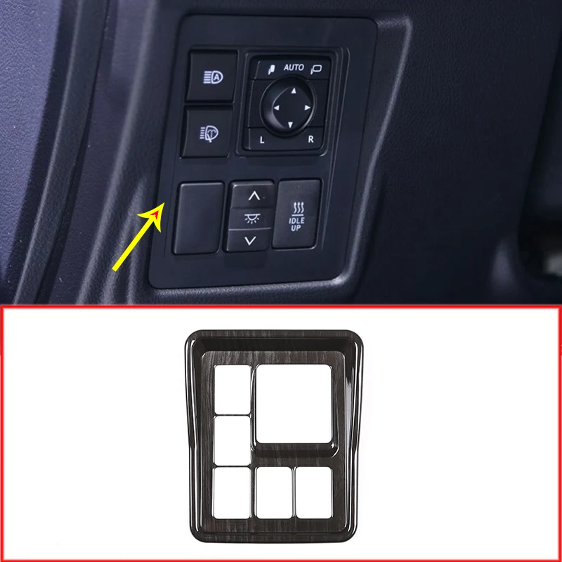 Black Wood Grain For Toyota Land Cruiser Prado FJ150 150 2010-2017 ABS Side Rearview Mirror Adjustment Frame Cover Trim
Black Wood Grain For Toyota Land Cruiser Prado FJ150 150 2010-2017 ABS Side Rearview Mirror Adjustment Frame Cover Trim