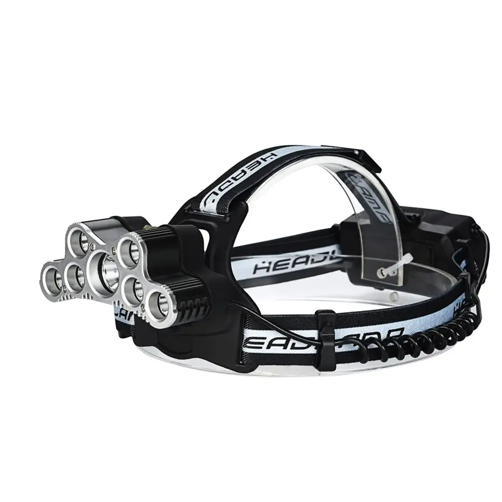 Skywolfeye T6 LED Headlamp Flashlight Forehead 18650 USB 9 LED Lamp Grey Headlight For Fishing Camping
Skywolfeye T6 LED Headlamp Flashlight Forehead 18650 USB 9 LED Lamp Grey Headlight For Fishing Camping