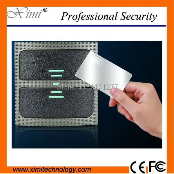 Free shipping for access control system Wiegand26 card reader water-proof lighting tips 125KHz rfid 4 pcs | Безопасность и защита